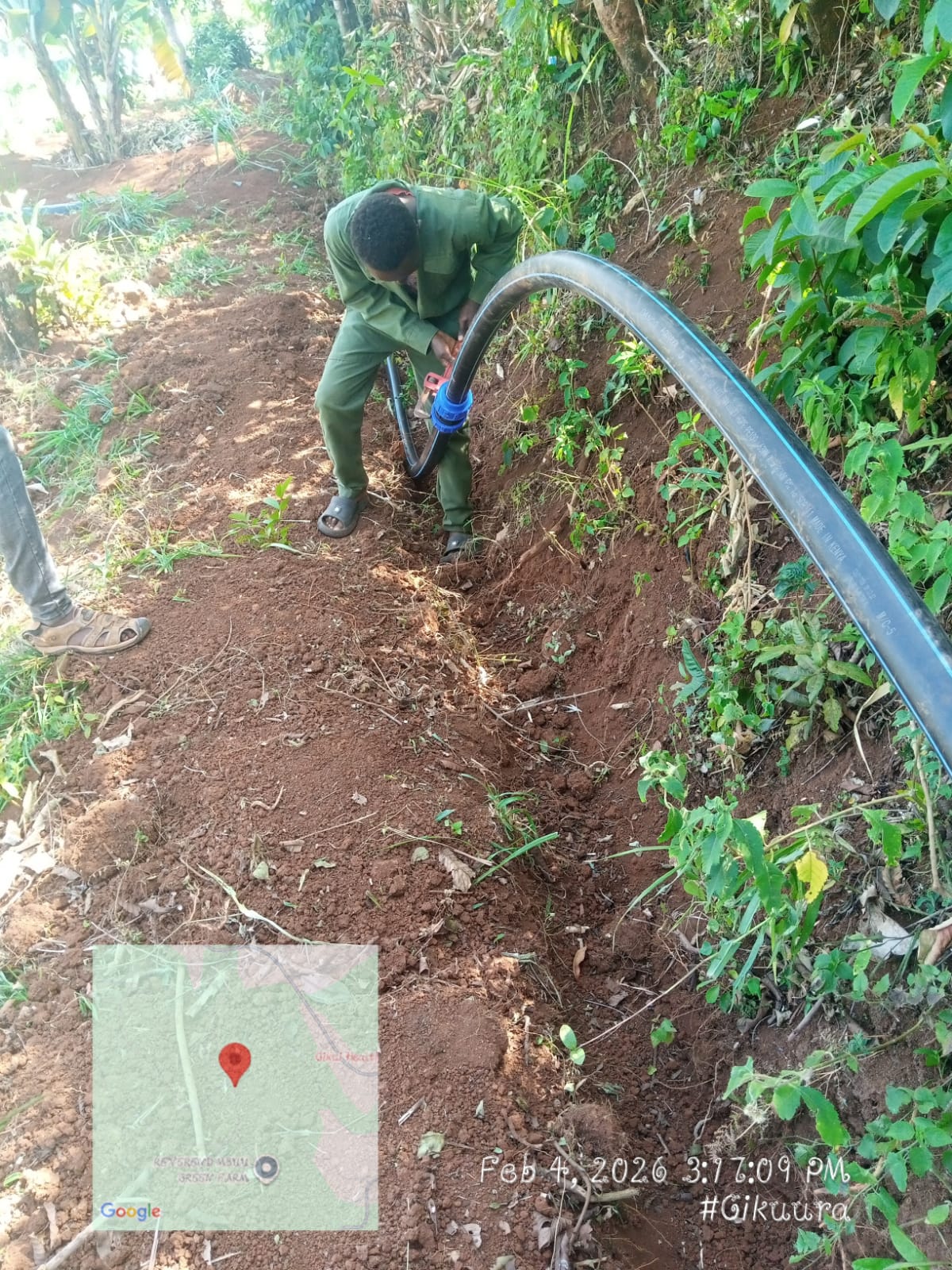 Road construction Murang'a