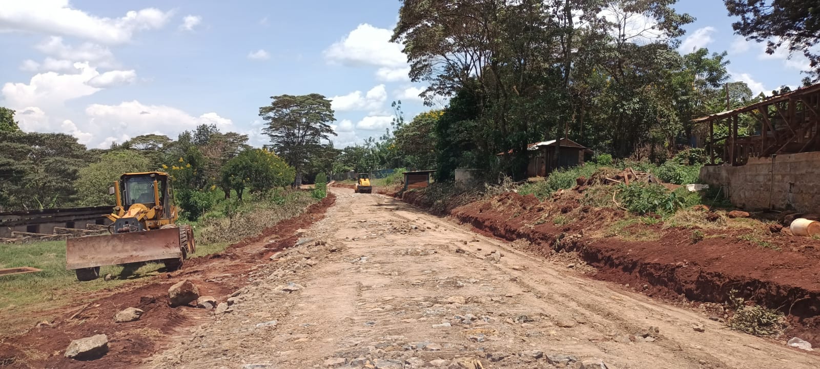 Road construction Murang'a